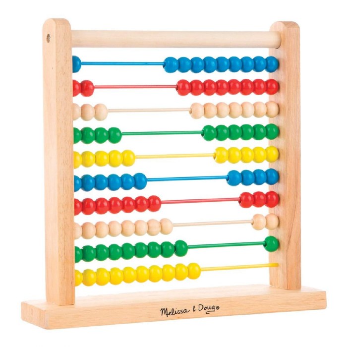 Primary Image of Wooden Abacus Classic Bead Counting Frame