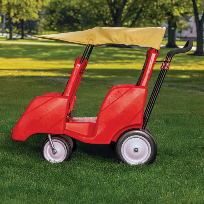 Alternate Image #1 of Gaggle&reg; Parade 4 Child Stroller - Red
