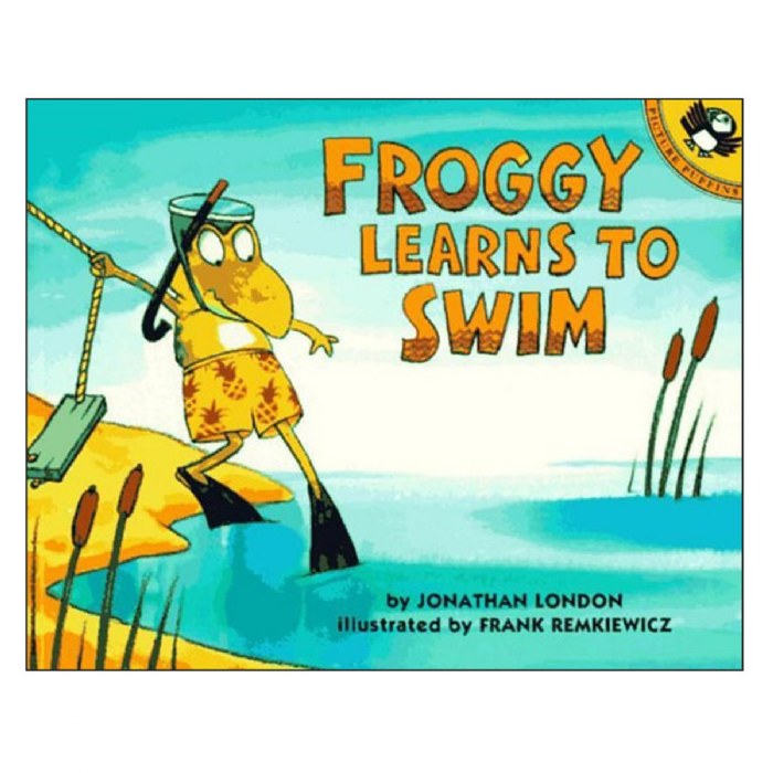 Primary Image of Froggy Learns to Swim - Paperback