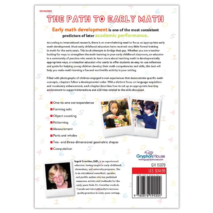 Alternate Image #1 of The Path to Early Math: What Preschool Teachers Need to Know - Paperback