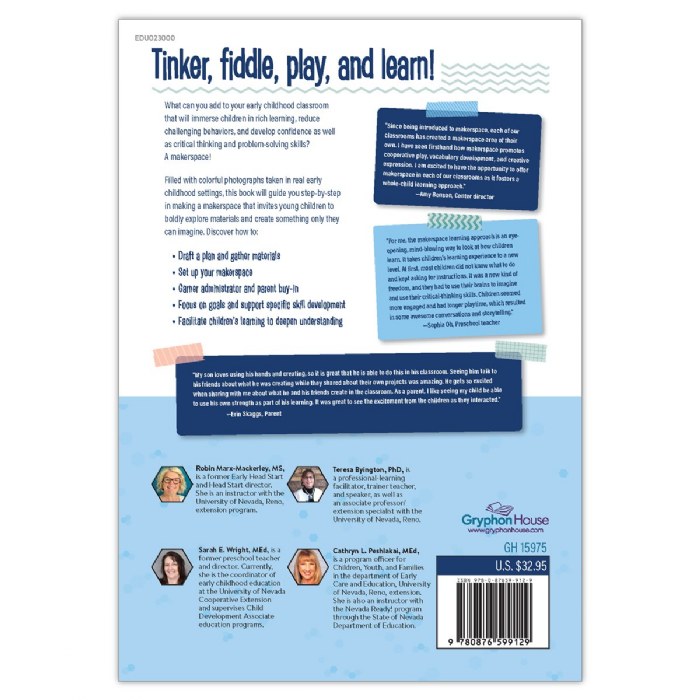 Alternate Image #1 of Making Space for Preschool Makerspaces - Paperback