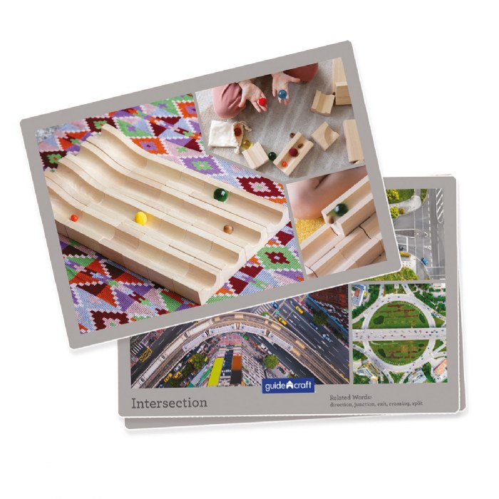 Alternate Image #1 of Unit Block Marble Run - 40 Piece Set