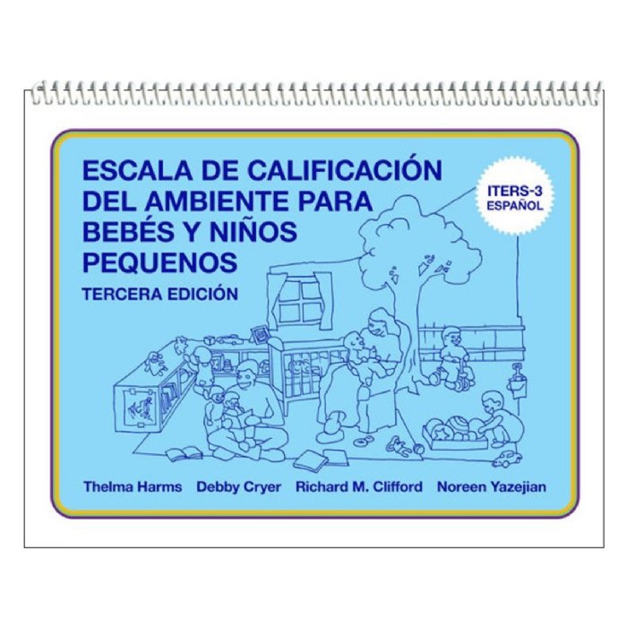 Primary Image of Infant/Toddler Environment Rating Scale&reg;, Third Edition (ITERS-3&trade;) - Spanish