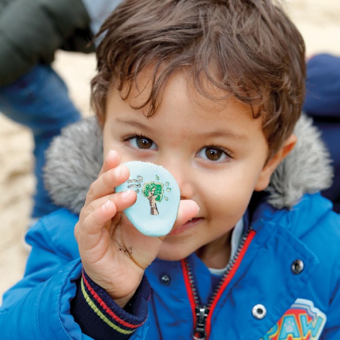 Alternate Image #1 of Colorful Weather Stones of 10 Weather Events