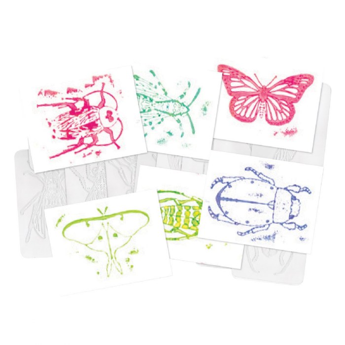 Alternate Image #1 of Insect Rubbing Plates - Set of 16