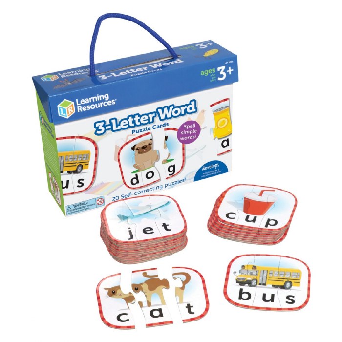 Primary Image of 3-Letter Word Puzzle Cards