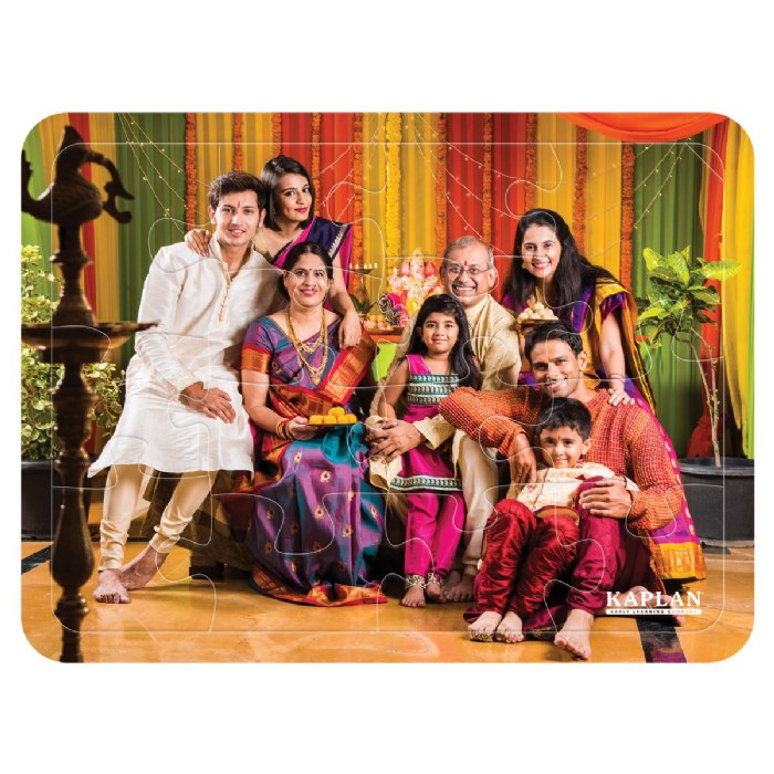 Alternate Image #1 of Families of the World Puzzles - Set of 6