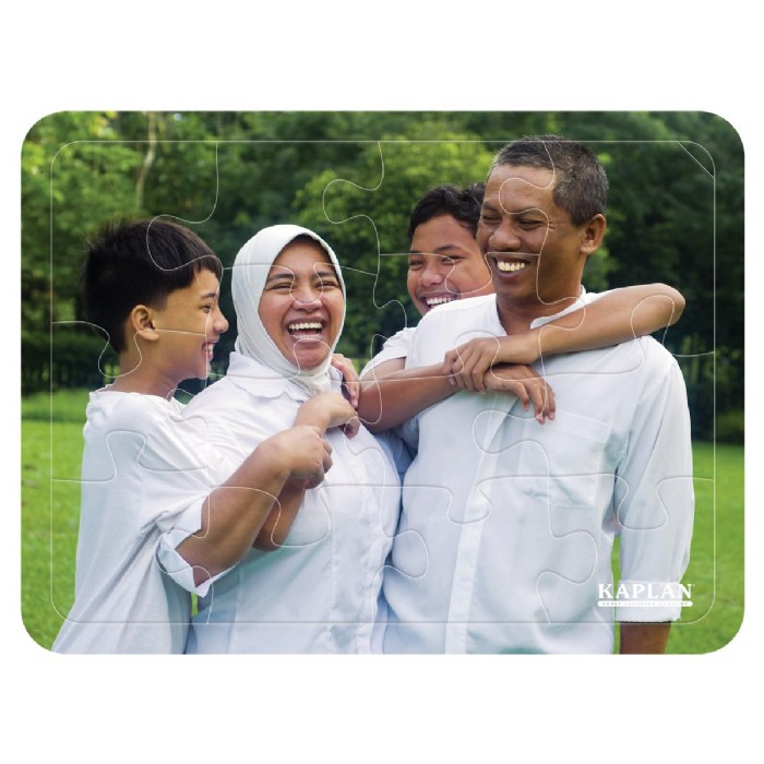 Alternate Image #1 of Families of the World Puzzles - Set of 6