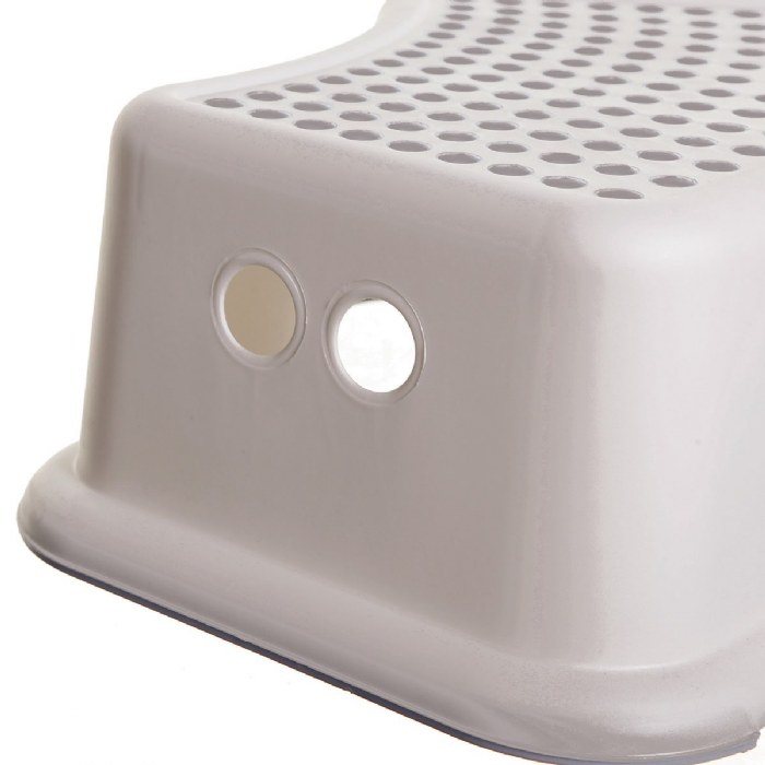 Alternate Image #1 of Step Stool - Gray Dots