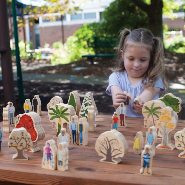 Alternate Image #1 of Four Seasons Double-Sided Wood Trees - 12 Pieces