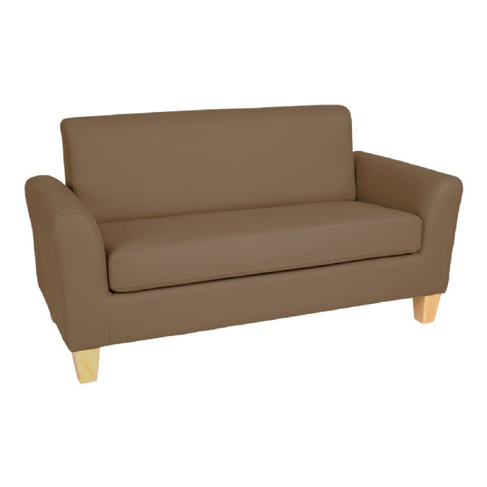Alternate Image #1 of Modern Vinyl Couch