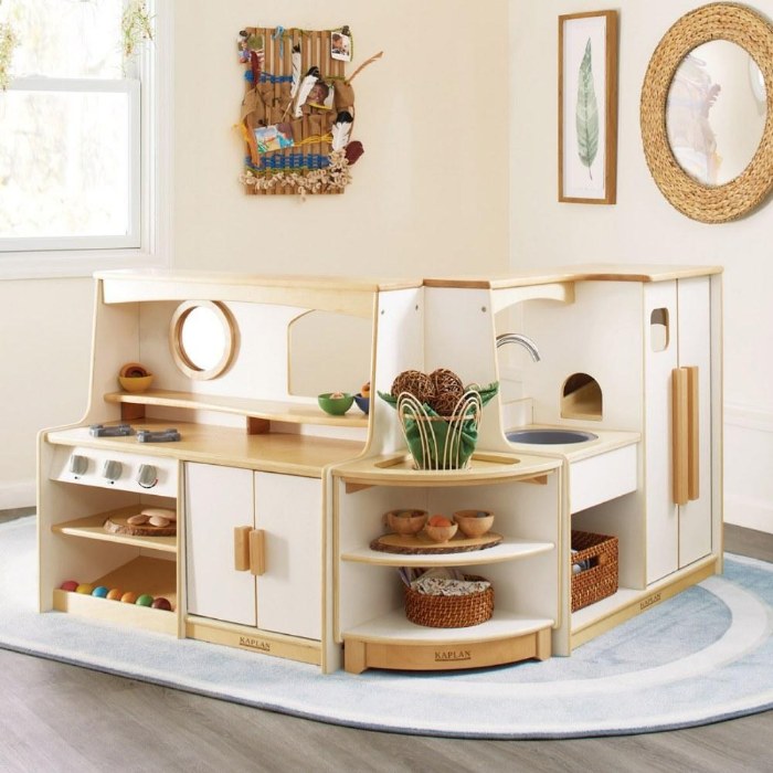 Alternate Image #1 of Sense of Place for Wee Ones - Sink and Refrigerator Kitchen