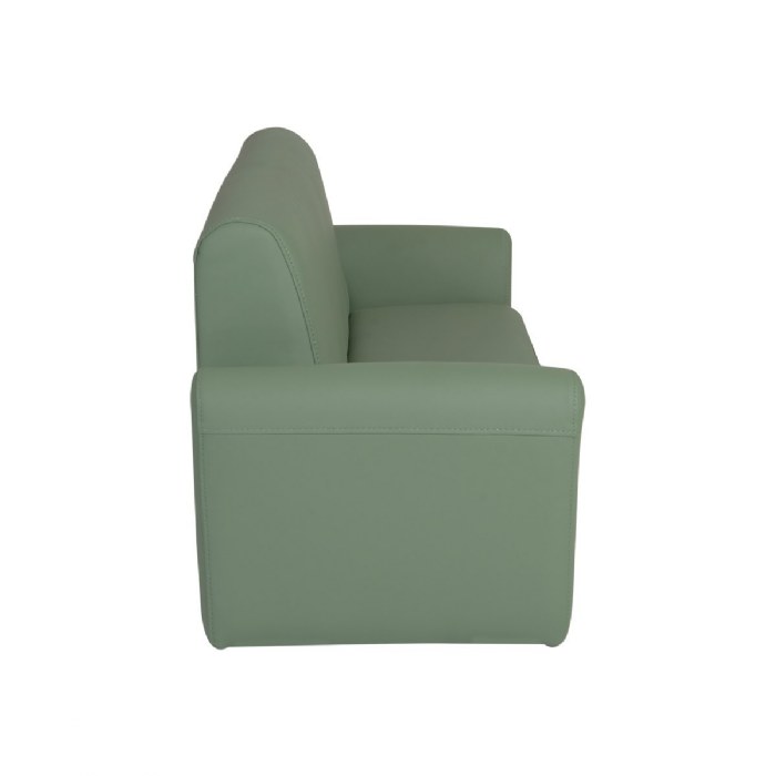 Alternate Image #1 of Toddler Modern Vinyl Couch - Green