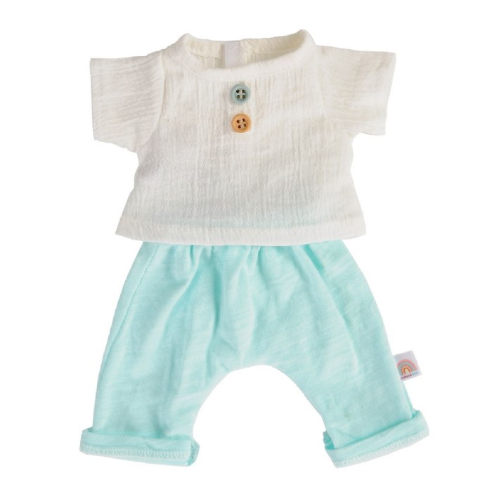 Alternate Image #1 of 15" Boy Doll Clothes - Short Sleeve 2 Piece Set