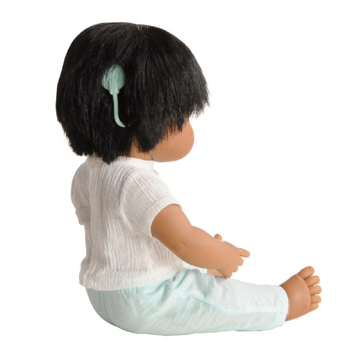 Alternate Image #1 of Dolls with Special Needs 15" - Boy with Cochlear Implant