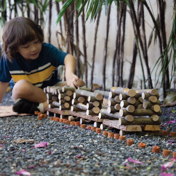 Alternate Image #1 of Big Branch Block Builders - 125 Piece Set