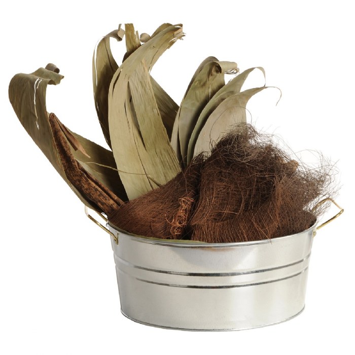 Alternate Image #1 of Galvanized Tin Totes - Set of 2