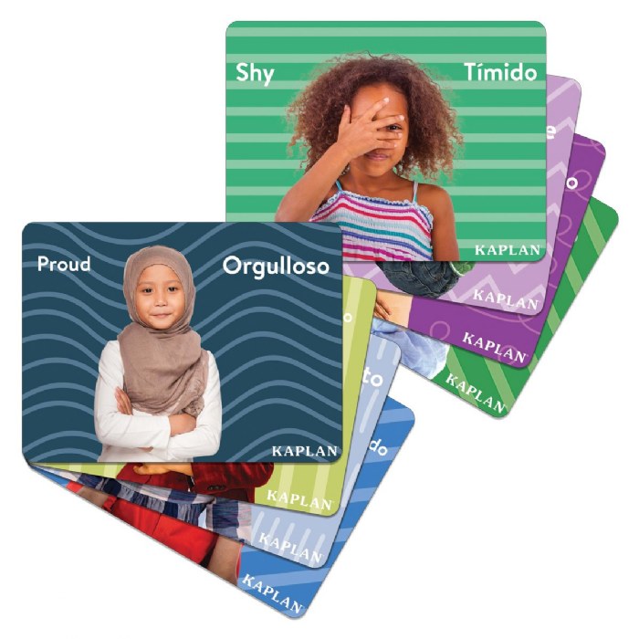 Alternate Image #1 of Bilingual Emotion Magnets - Set of 8