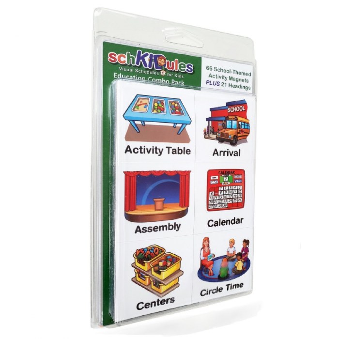 Primary Image of SchKIDules&trade; Magnet Set - 87 Pieces