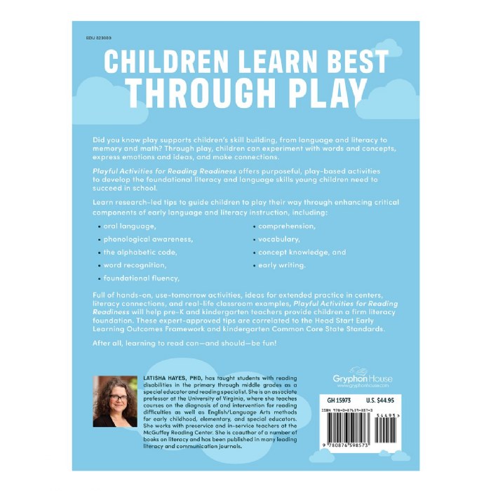 Alternate Image #1 of Playful Activities for Reading Readiness: Laying a Foundation for Literacy - Paperback