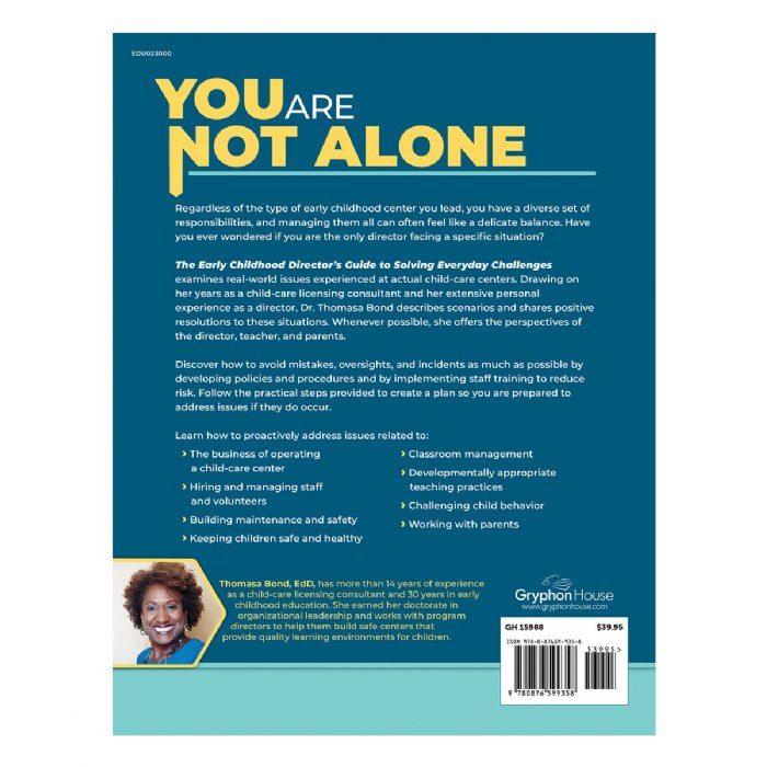 Alternate Image #1 of The Early Childhood Director's Guide to Solving Everyday Challenges - Paperback