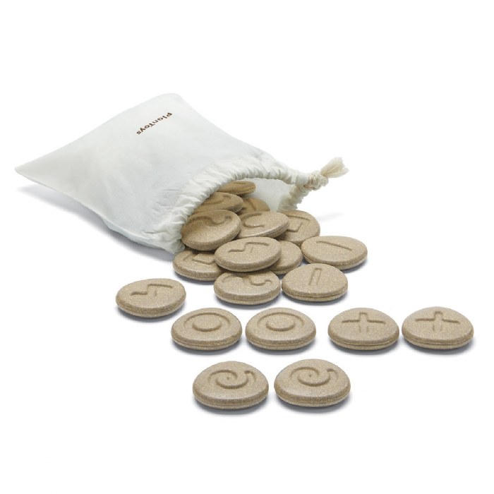 Primary Image of Eco-Friendly Tactile Matching Stones - 24 Pieces