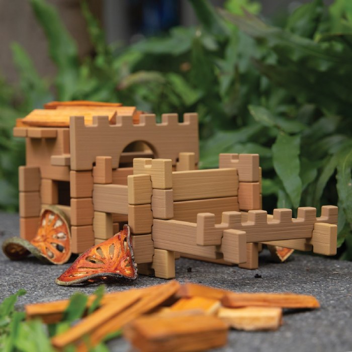 Alternate Image #1 of Tabletop Notch Blocks - Western 129 Piece Set