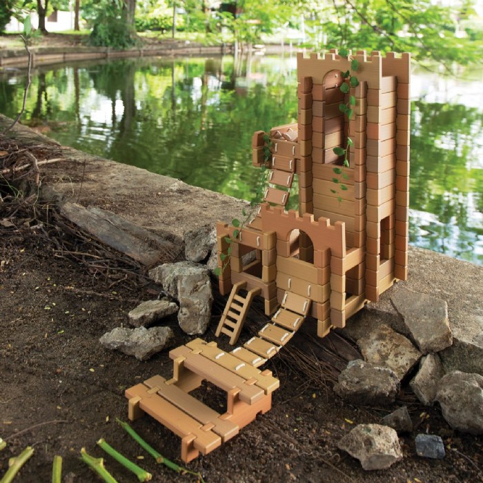 Alternate Image #1 of Tabletop Notch Blocks - Western 129 Piece Set