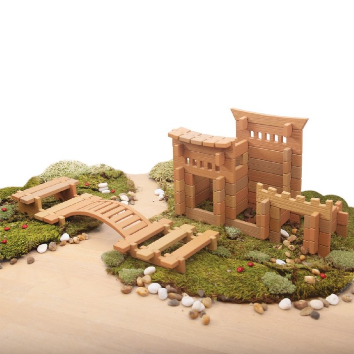 Alternate Image #1 of Tabletop Notch Blocks - Eastern 132 Piece Set