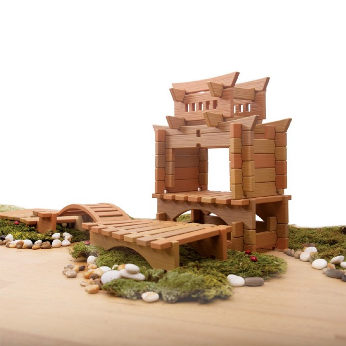 Alternate Image #1 of Tabletop Notch Blocks - Eastern 132 Piece Set