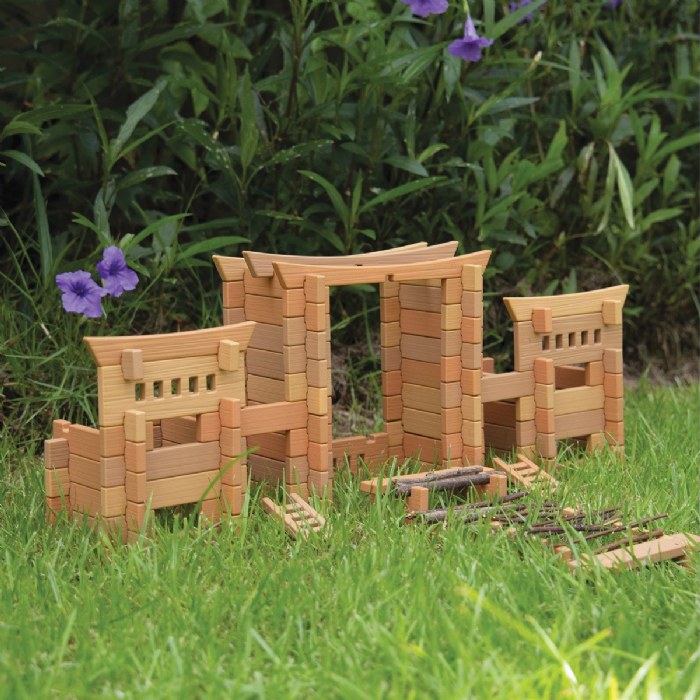 Alternate Image #1 of Tabletop Notch Blocks - Eastern 132 Piece Set