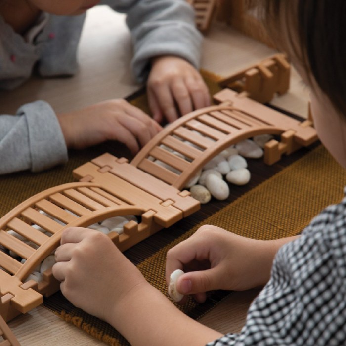 Alternate Image #1 of Tabletop Notch Blocks - Eastern 132 Piece Set