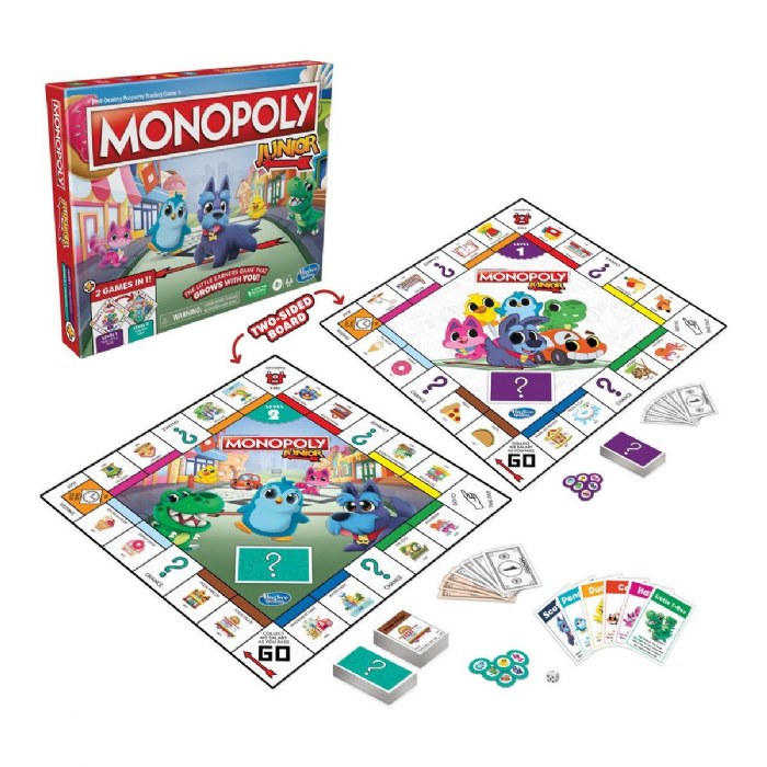 Alternate Image #1 of Monopoly Junior Game