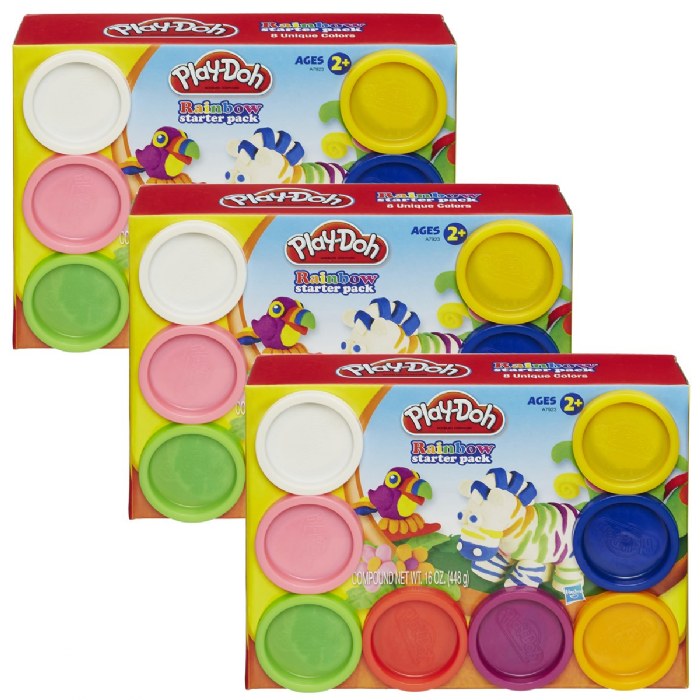 Primary Image of Play-Doh&reg; Rainbow Color 8-Pack - Set of 3