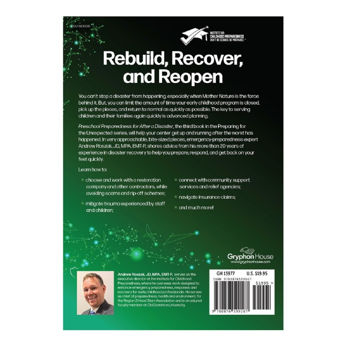 Alternate Image #1 of Preschool Preparedness for After a Disaster - Paperback