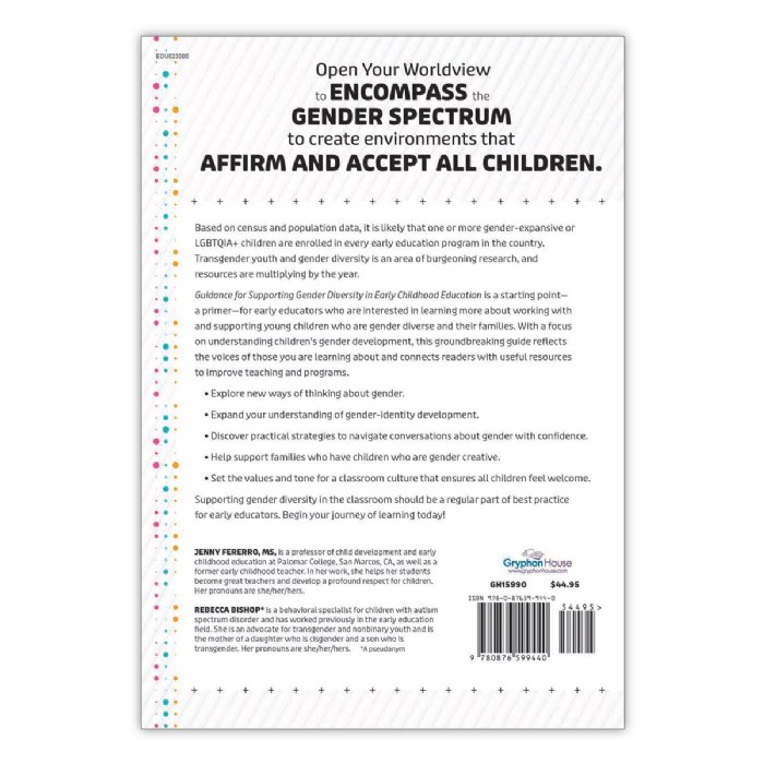 Alternate Image #1 of Guidance for Supporting Gender Diversity in Early Childhood Education - Paperback