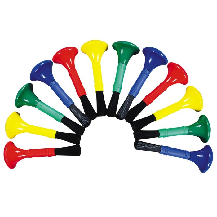 Primary Image of Sure-Grip Easy Grasp Paint Brushes - Set of 12