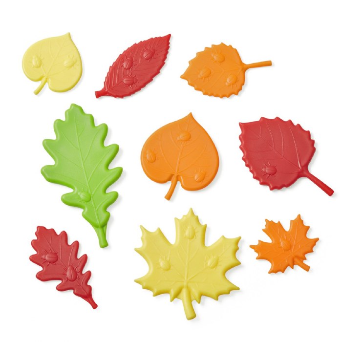 Alternate Image #1 of Sensory Leaves Math Activity Set