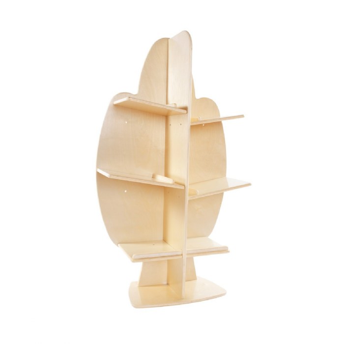 Primary Image of Carolina Birch 3-Tier Tree Bookshelf - 48"H