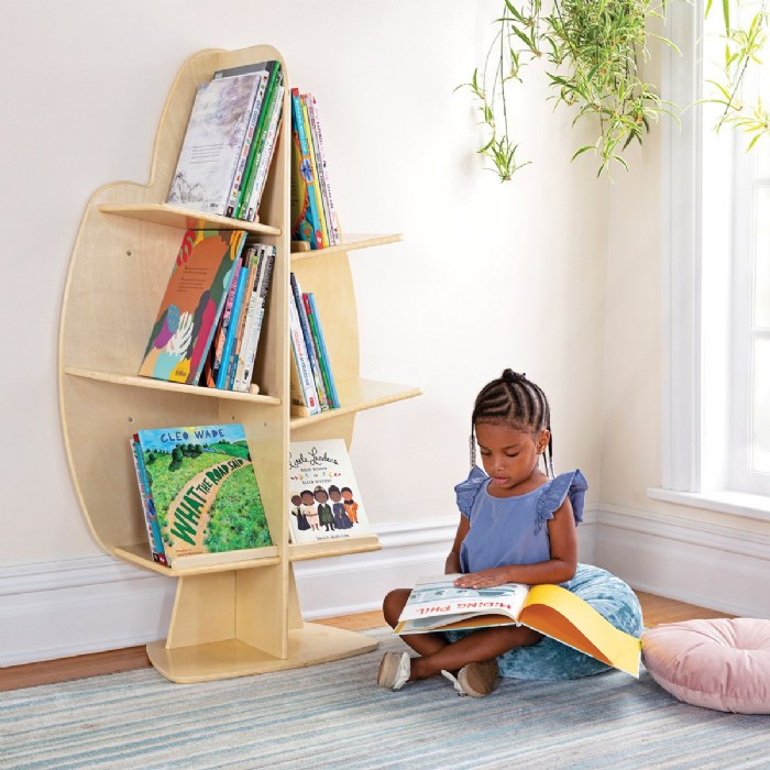 Alternate Image #1 of Carolina Birch 3-Tier Tree Bookshelf - 48"H