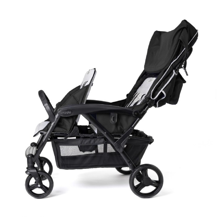 Alternate Image #1 of Gaggle&reg; Odyssey 4-Seat Quad Stroller - Black