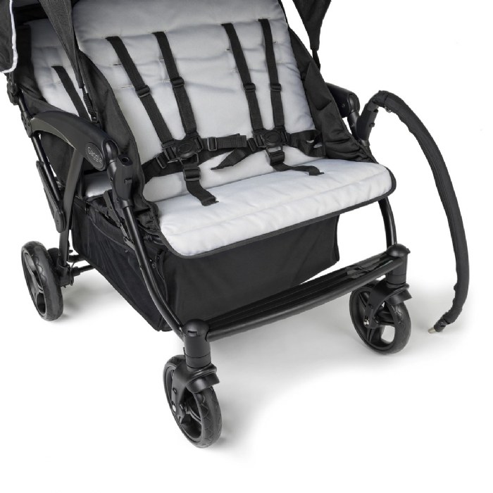 Alternate Image #1 of Gaggle&reg; Odyssey 4-Seat Quad Stroller - Black