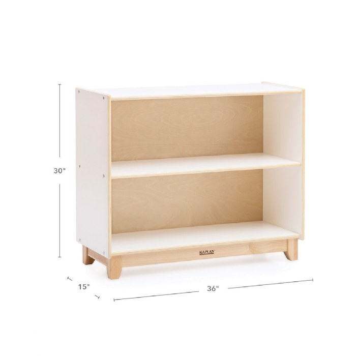 Alternate Image #1 of Sense of Place 2-Shelf Mini Open Storage 30"