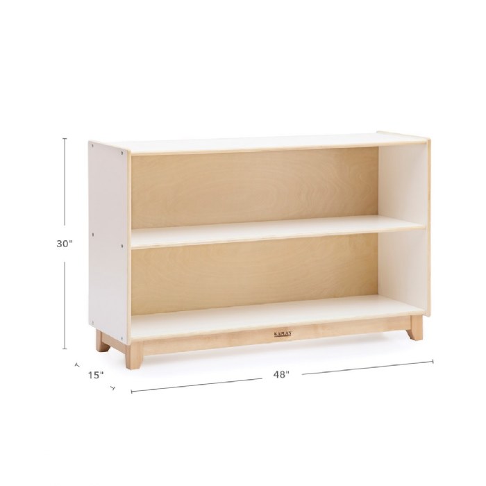 Alternate Image #1 of Sense of Place 2-Shelf Large Open Storage 30"