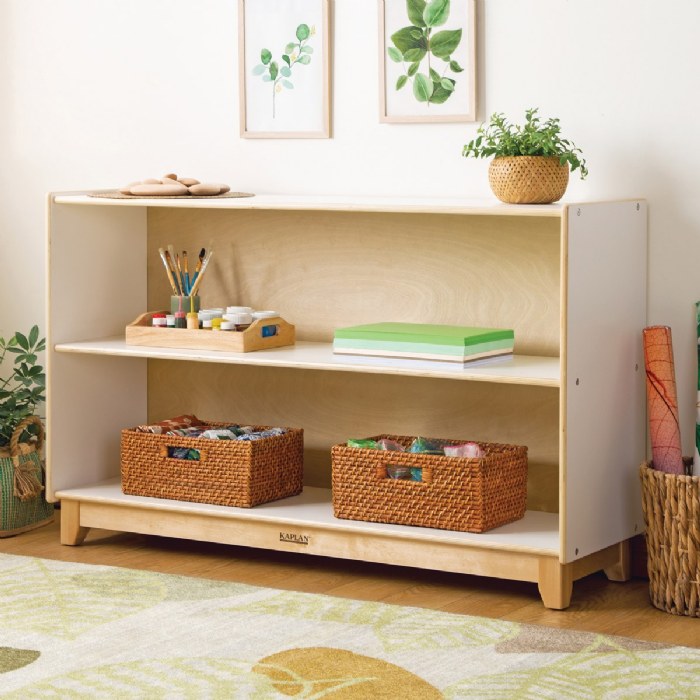 Alternate Image #1 of Sense of Place 2-Shelf Large Open Storage 30"