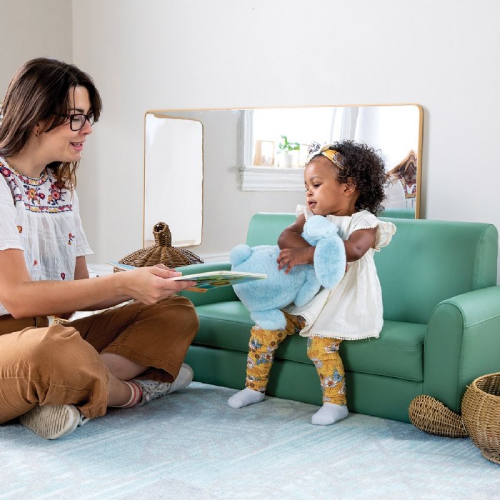 Alternate Image #1 of Rectangle Mounted Wall Mirror