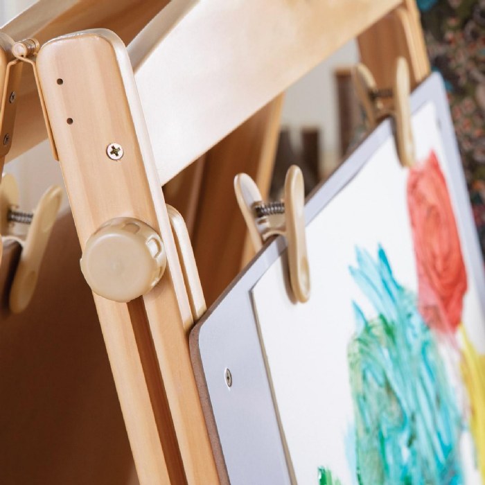 Alternate Image #1 of Kaplan 2-Sided Adjustable Easel