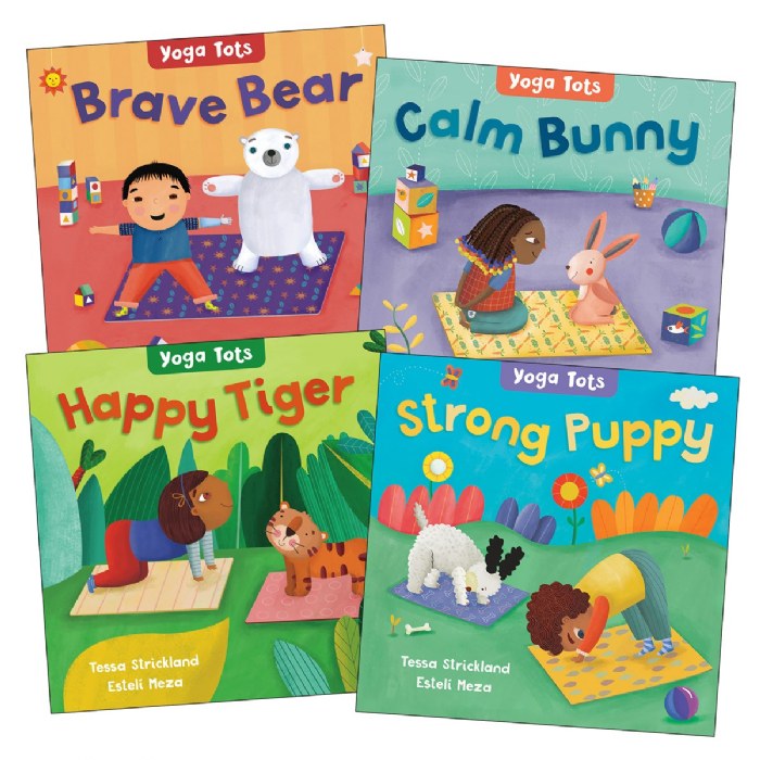 Primary Image of Yoga Tots Board Books - Set of 4