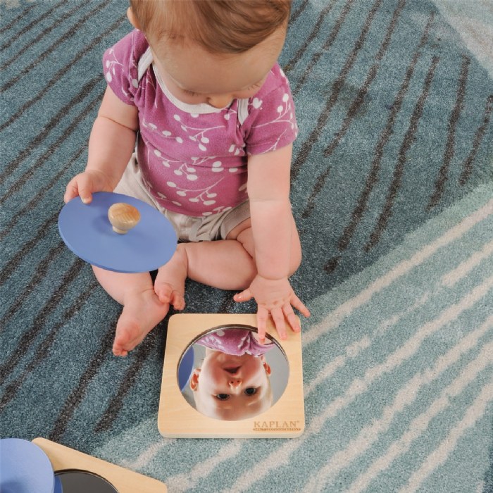 Alternate Image #1 of Peek-A-Boo Mirror Puzzle - Set of 2