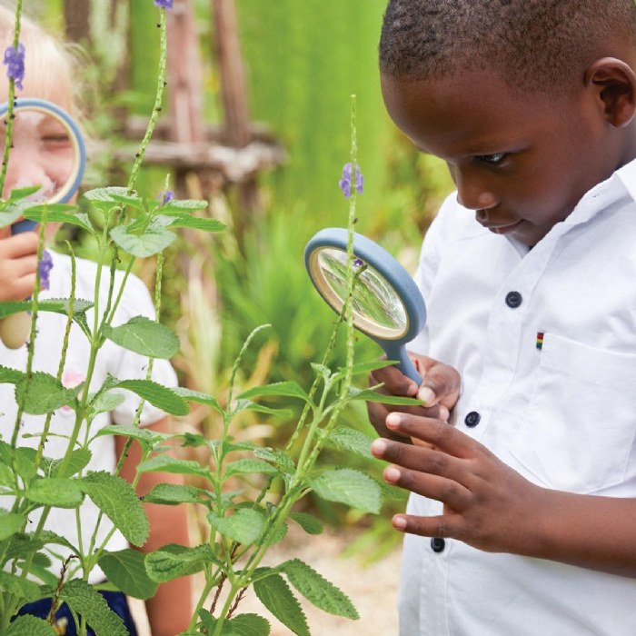 Alternate Image #1 of All-Weather Magnifying Glass - Set of 4